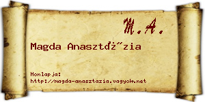Magda Anasztázia névjegykártya
